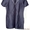 Продается женская летняя туника из тонкого льна темно-синего цвета #1230155