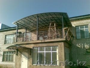 Продажа и монтаж металлоконструкций,  навесы из ПОЛИГАЛЯ #2541