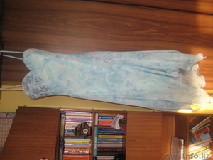 голубое платье размер 44-46 #8446