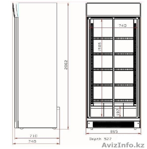 Промышленный холодильник #24093
