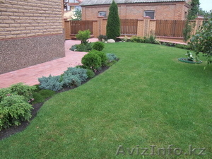 Ландшафтный дизайн Озеленение Газоны Благоустройство #41412