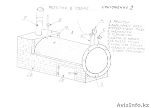 Продам или изготовим пиролизную установку по переработке изношенных автошин #67178