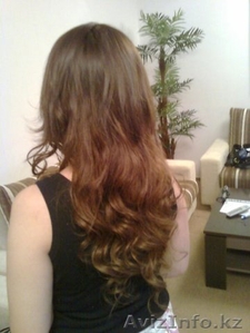 наращивание волос по японской и итальянской технологиям #66078