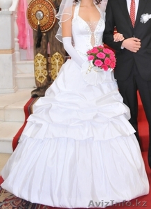 Белоснежное свадебное платье #83555