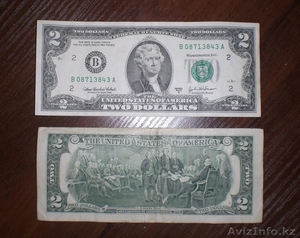 Продам купюры 2 доллара #99172