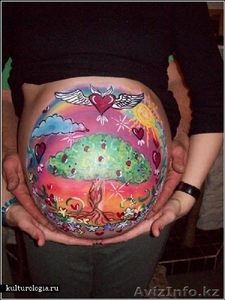 Боди_Арт для будущих мамочек! #98913