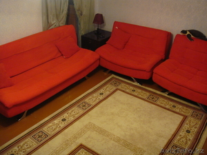 Продаю мягкий уголок (диван и 2 кресла) #88425