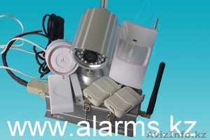 Охранная GSM сигнализация квартиры,  дачи,  офиса без монтажа,  без абоноплаты #115752