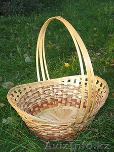 Корзины плетеные из бамбука #107021