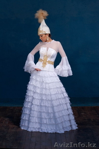 роскошные казахские платья от ателье 