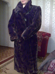 мутоновая (овчинная) шуба #103730