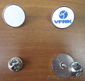 Заготовка для оперативного производства значка методом сублимации,  круглая Д-20м #103772