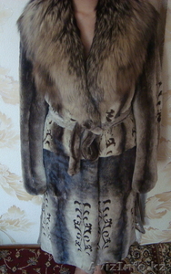 Норковая стриженная шуба #134193