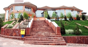 комплекс с бугельной канатной  дорогой,  ресторан,   гостиница,  сауна  #125035