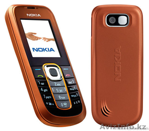 Nokia 2600,  новый в упаковке 2 сменные панели черная и оранжевая #131029