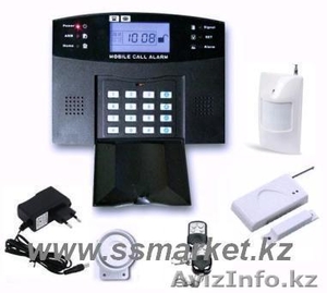 Охранная GSM сигнализация в Алматы для квартиры,  дома,  дачи #140191