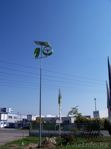 Ветро-электрогенераторыJPS - 500WS в сочетании с солнечным модулем #150125