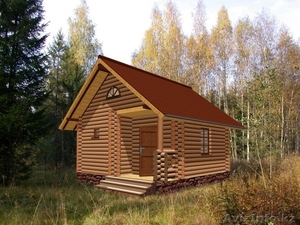 Дома и бани из оцилиндрованного бревна #171540