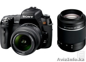 Зеркальный фотоаппарат SONY DSLR-A450 + 18-55mm #164274