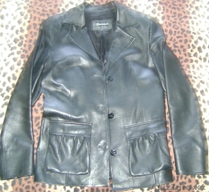 Продам кожаный пиджак,  Германия #180513