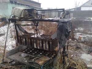 Станок по выпуску шлакоблоков  #181046