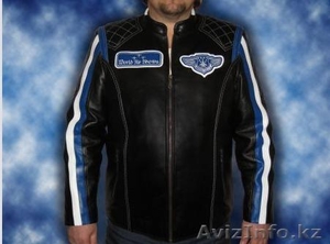 Мужская кожаная куртка ручной работы #181887