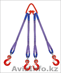 Стропы текстильные ленточные от «ГПО-Снаб и К» ТОО #192900