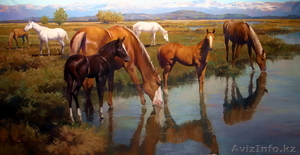 Живопись маслом на  холсте #210086