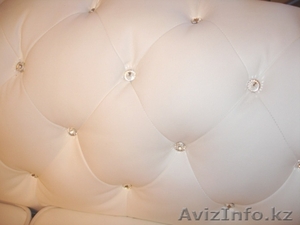 Продается белый кожаный диван (4+2+1)