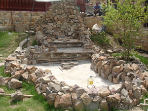 ландшафтный дизайн, озеленение и благоустройство участка #187336