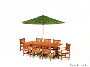 Садовая мебель из натурального красного дерева #214181