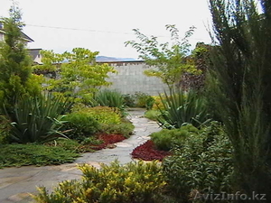 Озеленение,  ландшафтный дизайн,  фонтаны,  водопады,  водные конструкции #202104