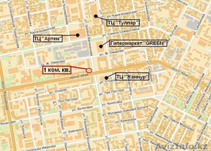 Сдам 1 ком. меблированную кв. на пр. Абая уг. ул. Валиханова #195154