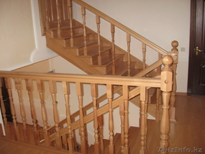 Лестницы из любого вида дерева #234229