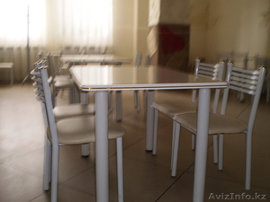 стол и стулья, мебель #305732