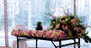 Оформление живыми цветами  #295797