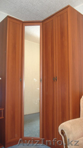 Шкаф угловой,  плательный и пенал (с полками),  тумба под ТВ #314769