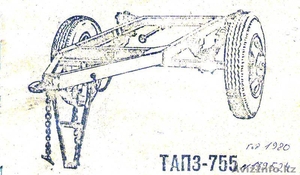 Шасси автомобильных прицепов #318606