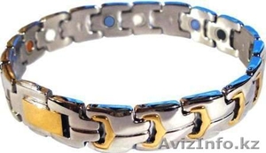 Магнитные Браслеты из 23каратного золота.Браслеты от давления #147037