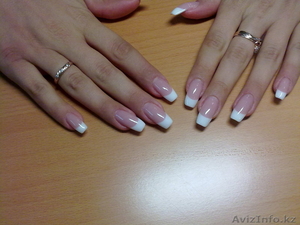 наращивание ресниц и ногтей(свадебный, френч, цветной, аквариум) #384320