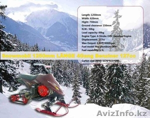 Лёгкий Снегоход,  которйй летом будет Вашим мотоциклом #384578