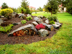 Ландшафтный дизайн,  озеленение: альпинарии,  газоны,  водоемы. #380490