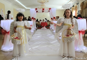 Выездная  регистрация брака и красивое оформление зала #395853