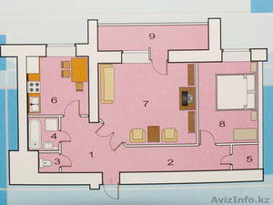 Продам 2-х 810 ,  68 кв.м на КШТ #386899