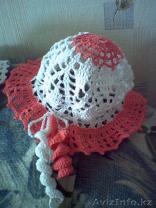 Вяжу красивые оригинальные головные уборы #373558