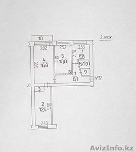 продам 3-комнатную квартиру в Орске #413433