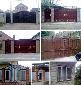 Ворота,  оградки,  решетки #411701