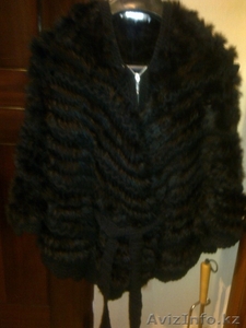 Шуба вязанная кролик #414946