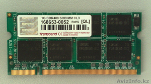 Продам память  для ноутбука DDR400 1 Gb  Transcend #431090