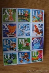 кубики в картинках 12 шт #443836